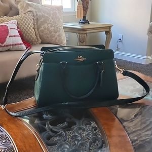 Green Coach purse